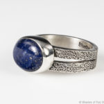 Denim Lapis and Sterling Silver Ring