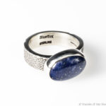 Denim Lapis and Sterling Silver Ring