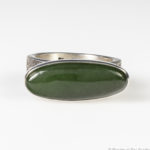 Jade and Sterling Silver Ring