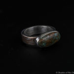 Mokume Gane and Pilot Mountain Turquoise Ring