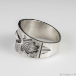 Sterling Silver Repousse Ring