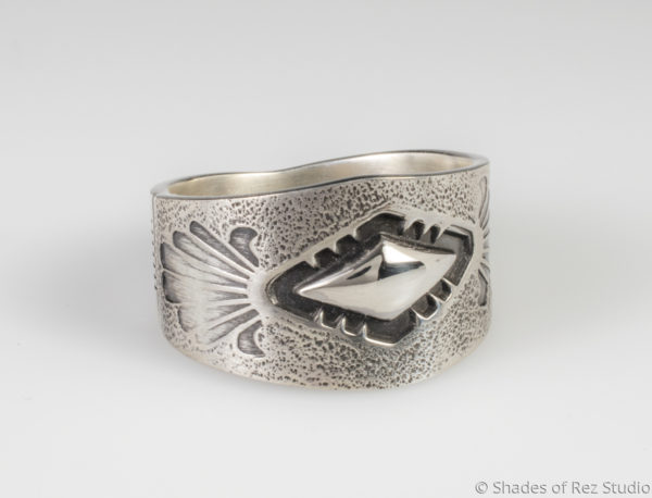 Sterling Silver Repousse Ring