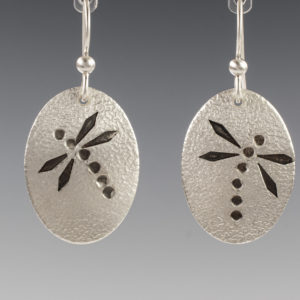 Textured Dragonfly Earrings_01